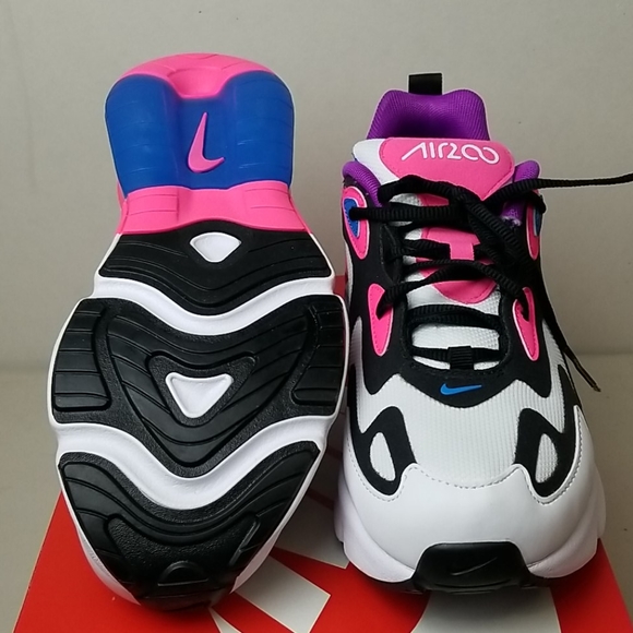 New Nike Air Max 200 White/Pink Women's Shoes - Picture 8 of 8